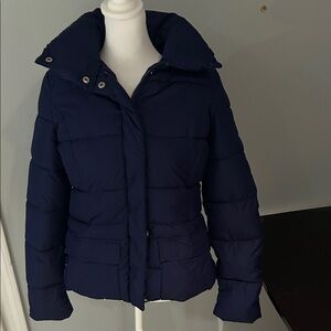 Old Navy Dark Purple Puffer Jacket
